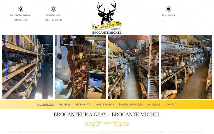 Screenshot του brocante-michel.fr