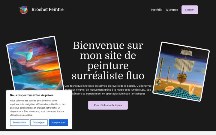 Screenshot of brochetpeintre.com