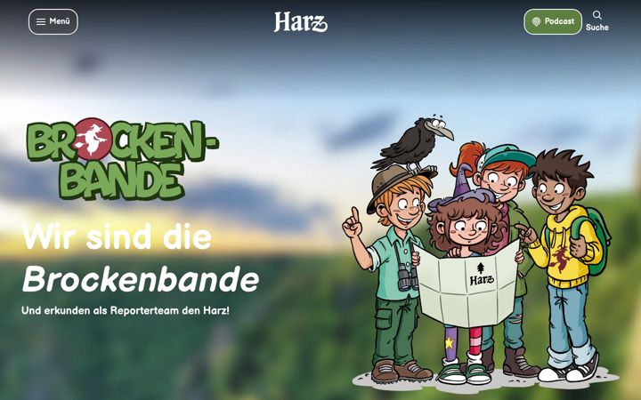 Screenshot of brockenbande.de