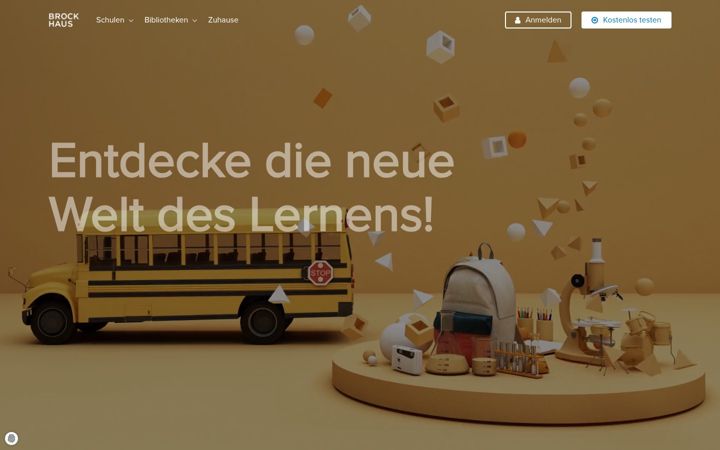 Screenshot of brockhaus.de