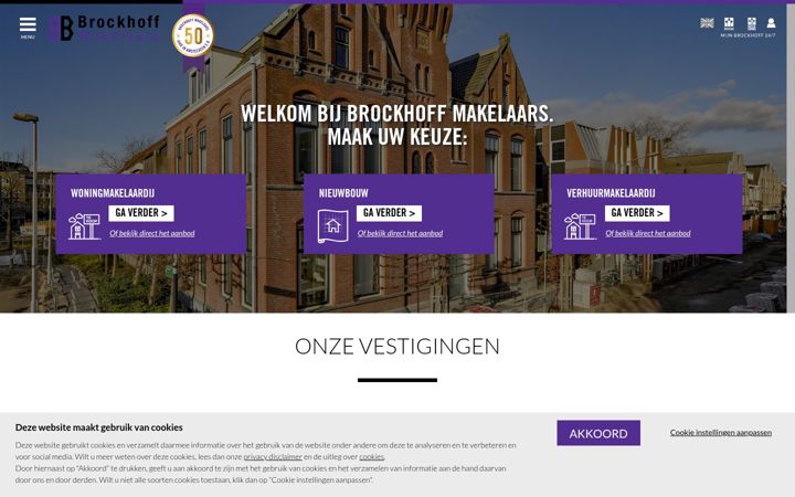 Screenshot of brockhoff.nl