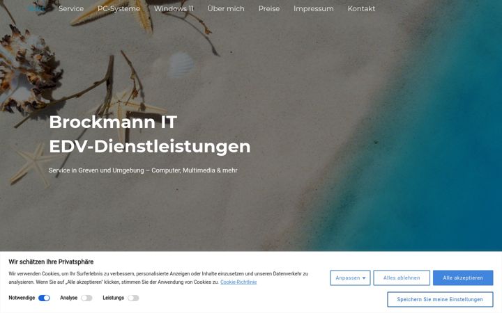 Screenshot of brockmann-it.com