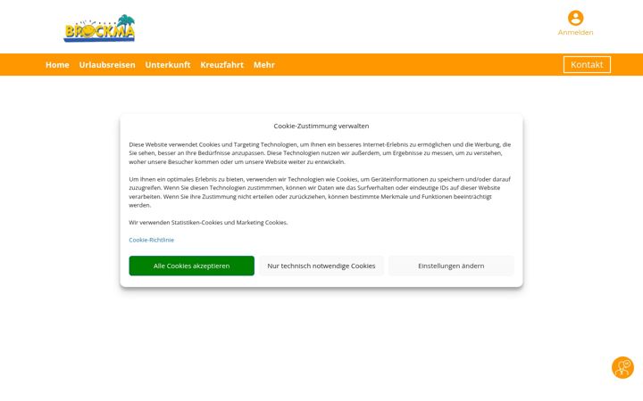Screenshot di brockmann-reisebuero.de