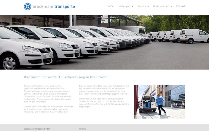 Screenshot of brockmann-transporte.de
