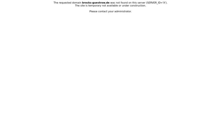 Screenshot of brocks-guestrow.de