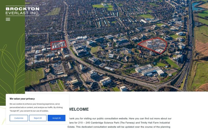 Screenshot of brocktoneverlast-cambridge.co.uk