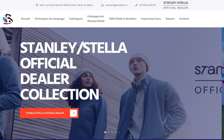Screenshot of brodelec.fr