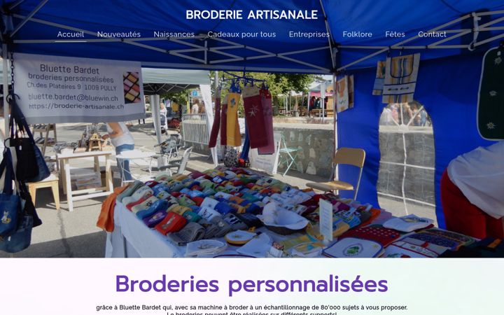 Snímek obrazovky broderie-artisanale.ch