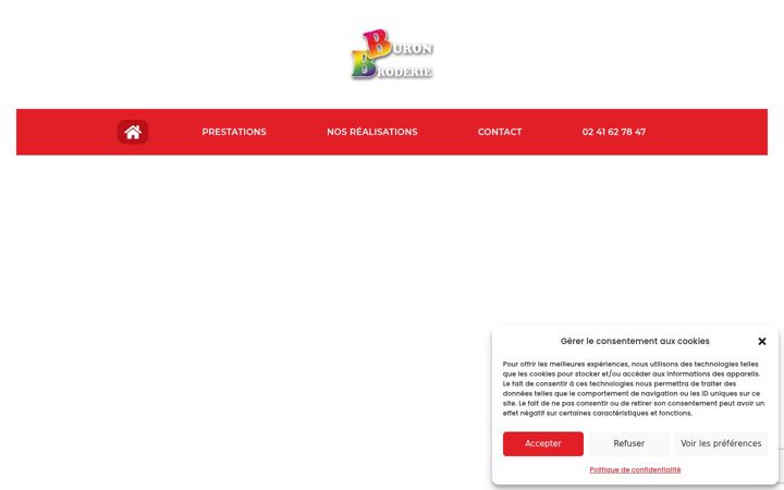 Screenshot του broderie-buron.fr