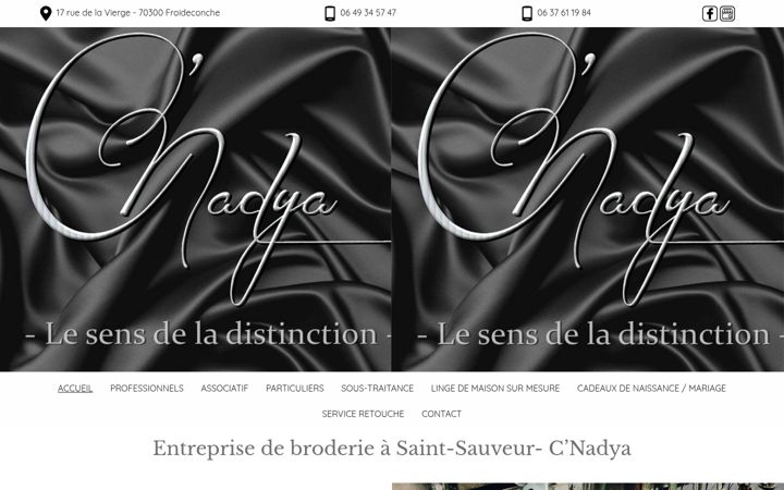 Screenshot of broderie-cnadya.fr