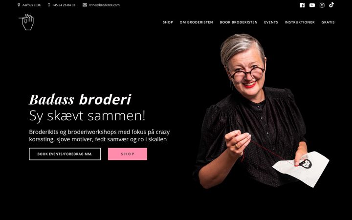 Screenshot of broderist.com