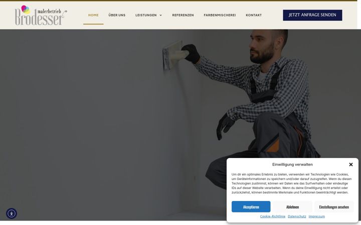 Screenshot of brodesser.at