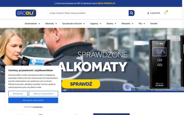 Képernyőkép: brodli.pl