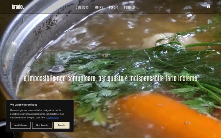 Screenshot of brodocreativo.it