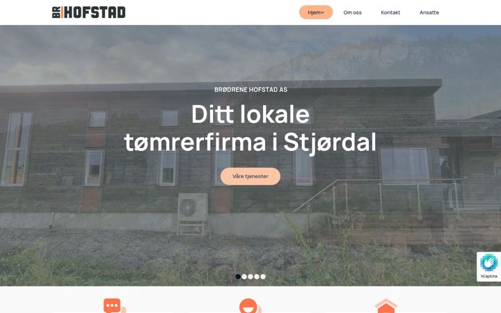 Zrzut ekranu brodrenehofstad.no
