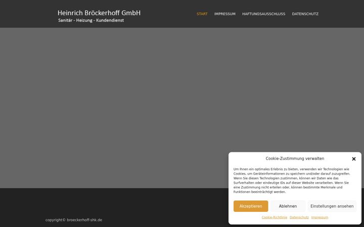 Screenshot of broeckerhoff-shk.de
