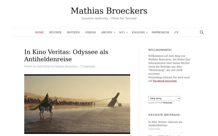 Screenshot of broeckers.com