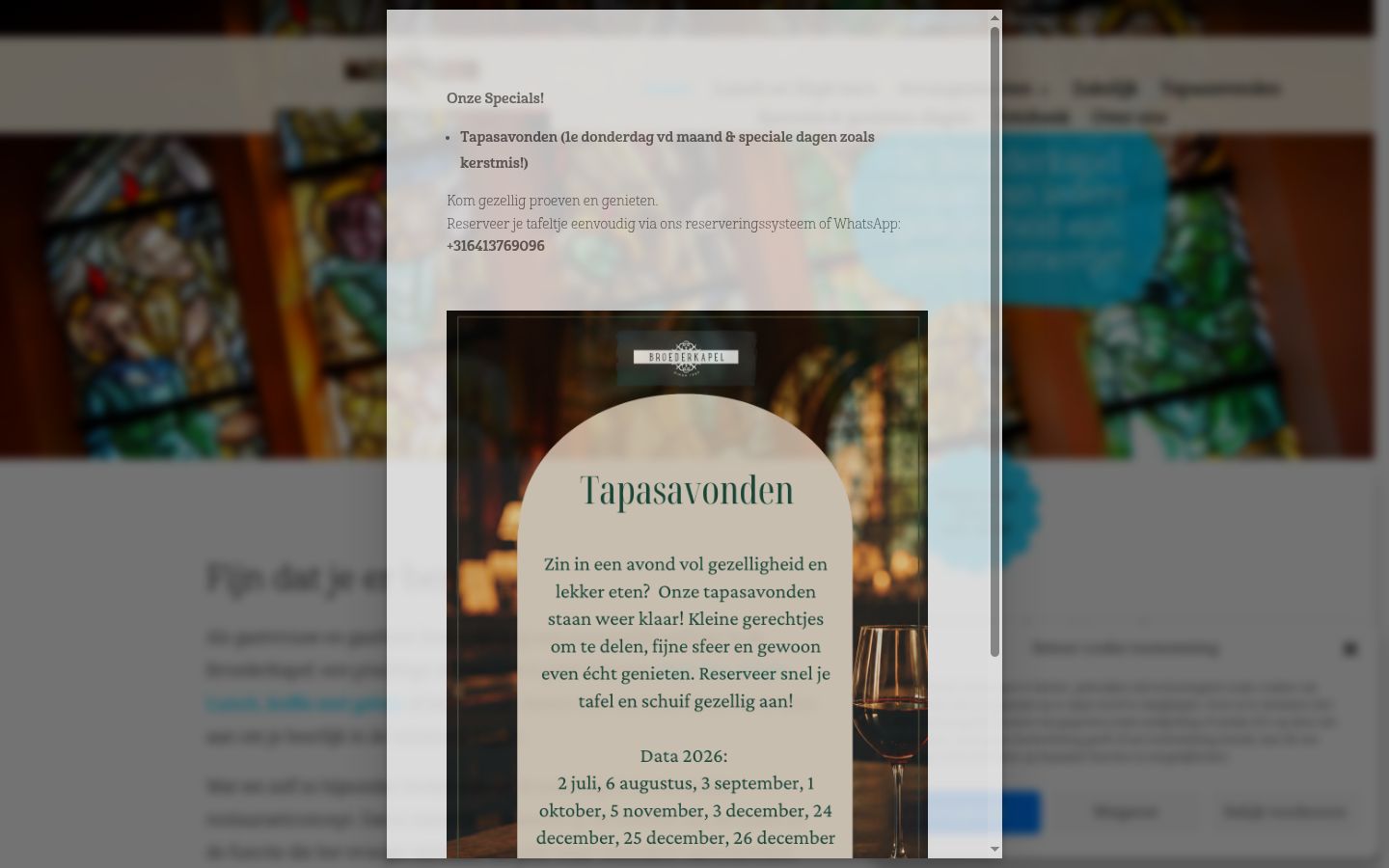 Zrzut ekranu banera zgody wyświetlanego przed jakąkolwiek interakcją