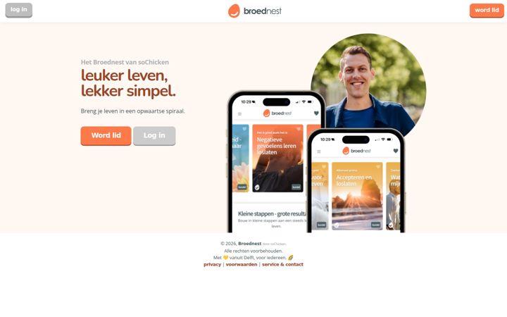 Skærmbillede af broednest.app
