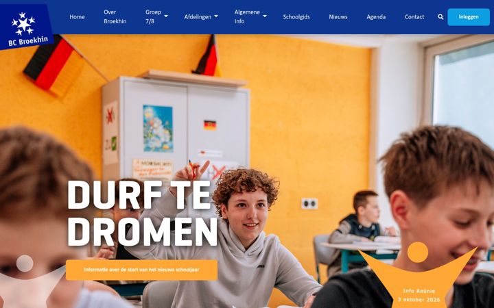 Skjermbilde av broekhin.nl