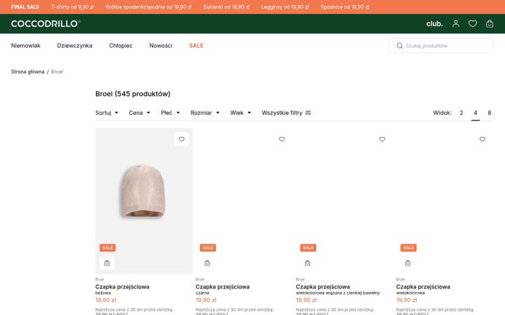 Screenshot of broel.pl