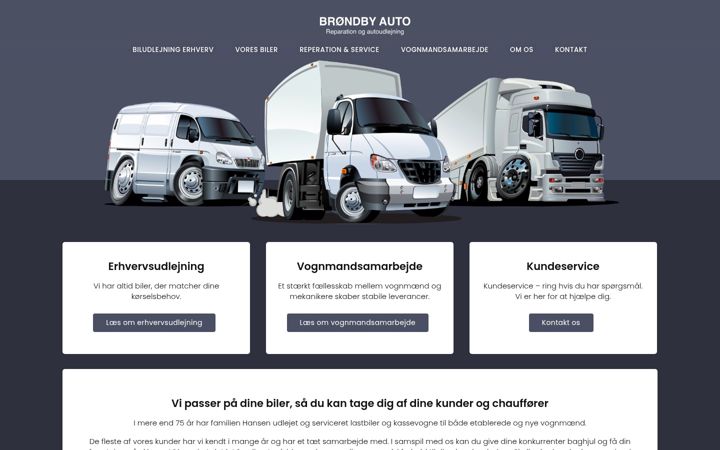 Screenshot of broendbyauto.dk