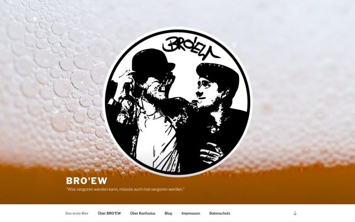 Screenshot of broew.beer
