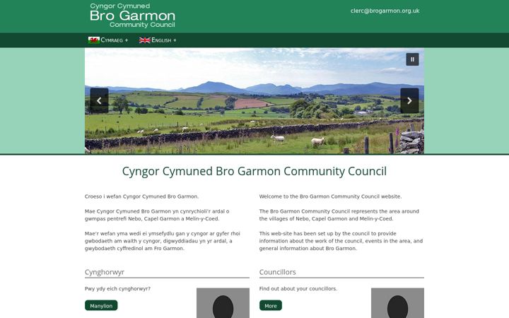 Screenshot of brogarmon.org.uk