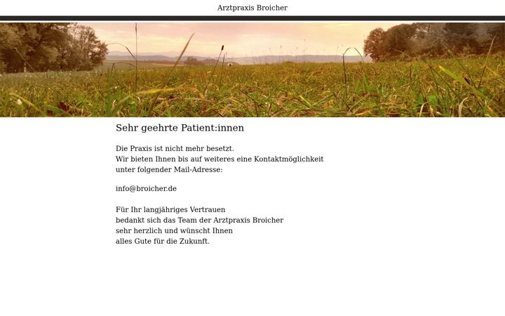 Screenshot of broicher.de