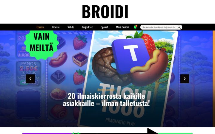 Screenshot of broidi.com