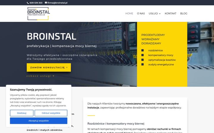 Képernyőkép: broinstal.pl