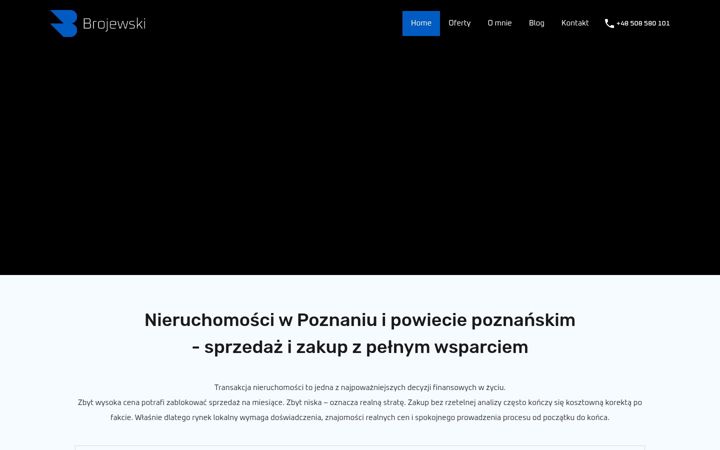 Screenshot of brojewski.com