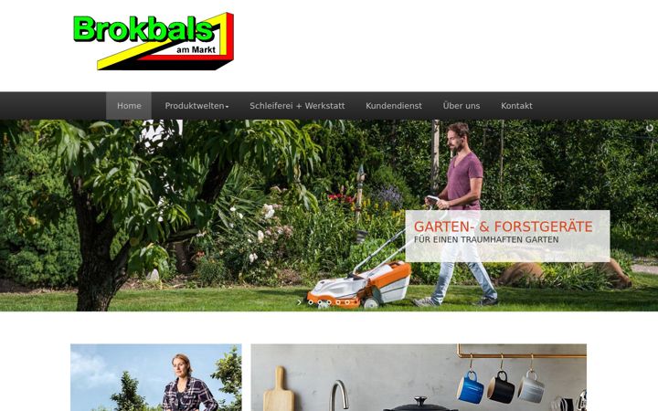 Screenshot of brokbals-am-markt.de