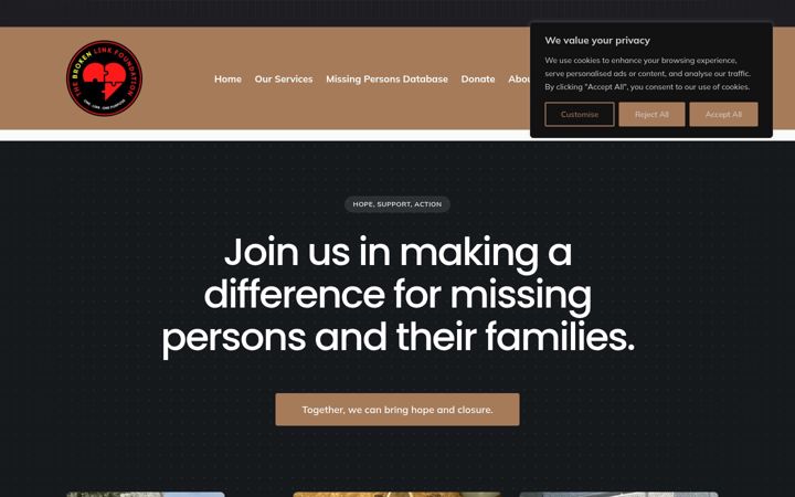 Screenshot of broken-link.org