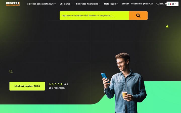 Screenshot of broker-consigliati.com