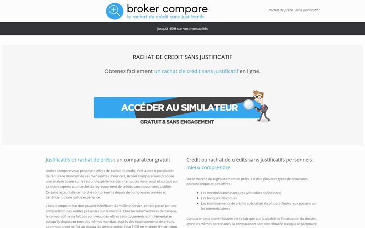 Screenshot of broker-credipret.fr