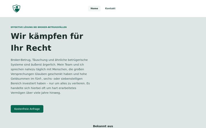 Screenshot του broker-verweigert-zahlung.de