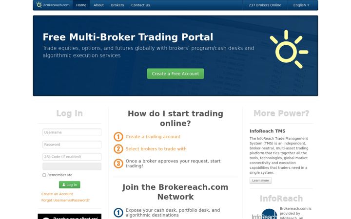 Screenshot of brokereach.com