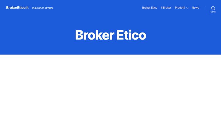 Screenshot of brokeretico.it