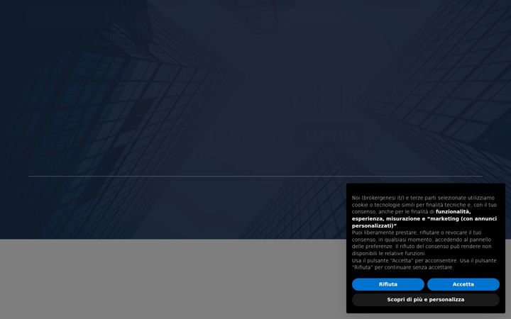 Screenshot of brokergenesi.it