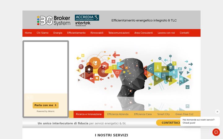 Screenshot του brokersystem.it