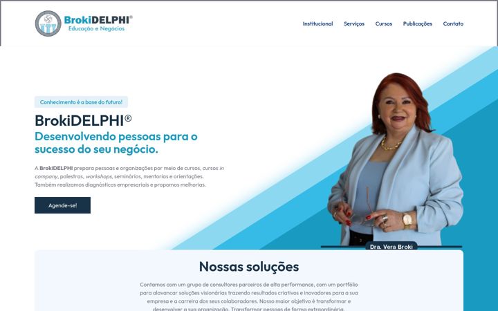 Screenshot of brokidelphi.com.br