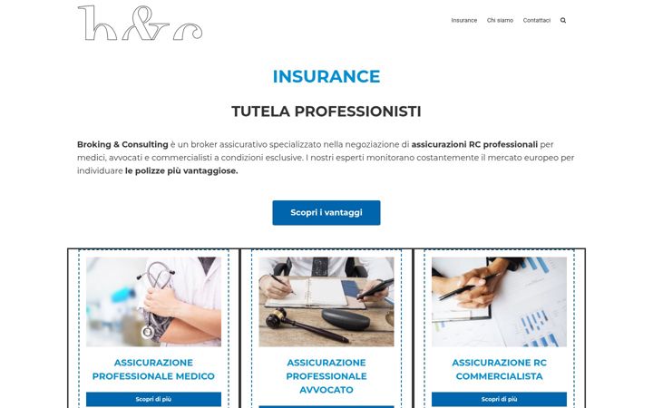 Zrzut ekranu brokingconsulting.it