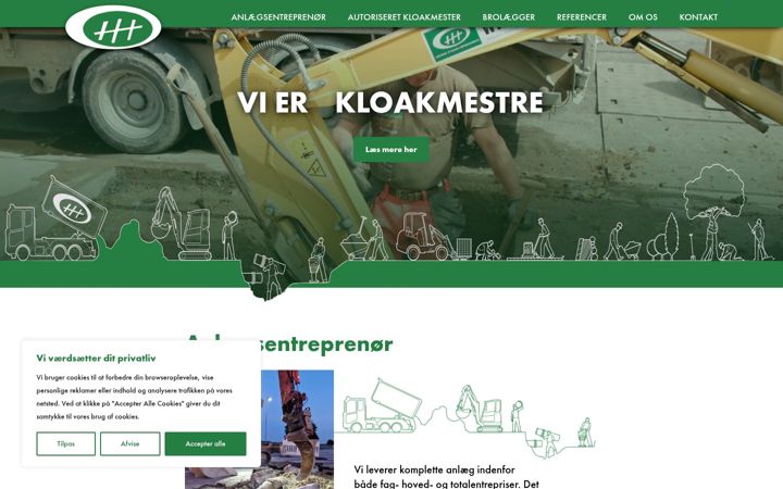 Screenshot of brolagt.dk