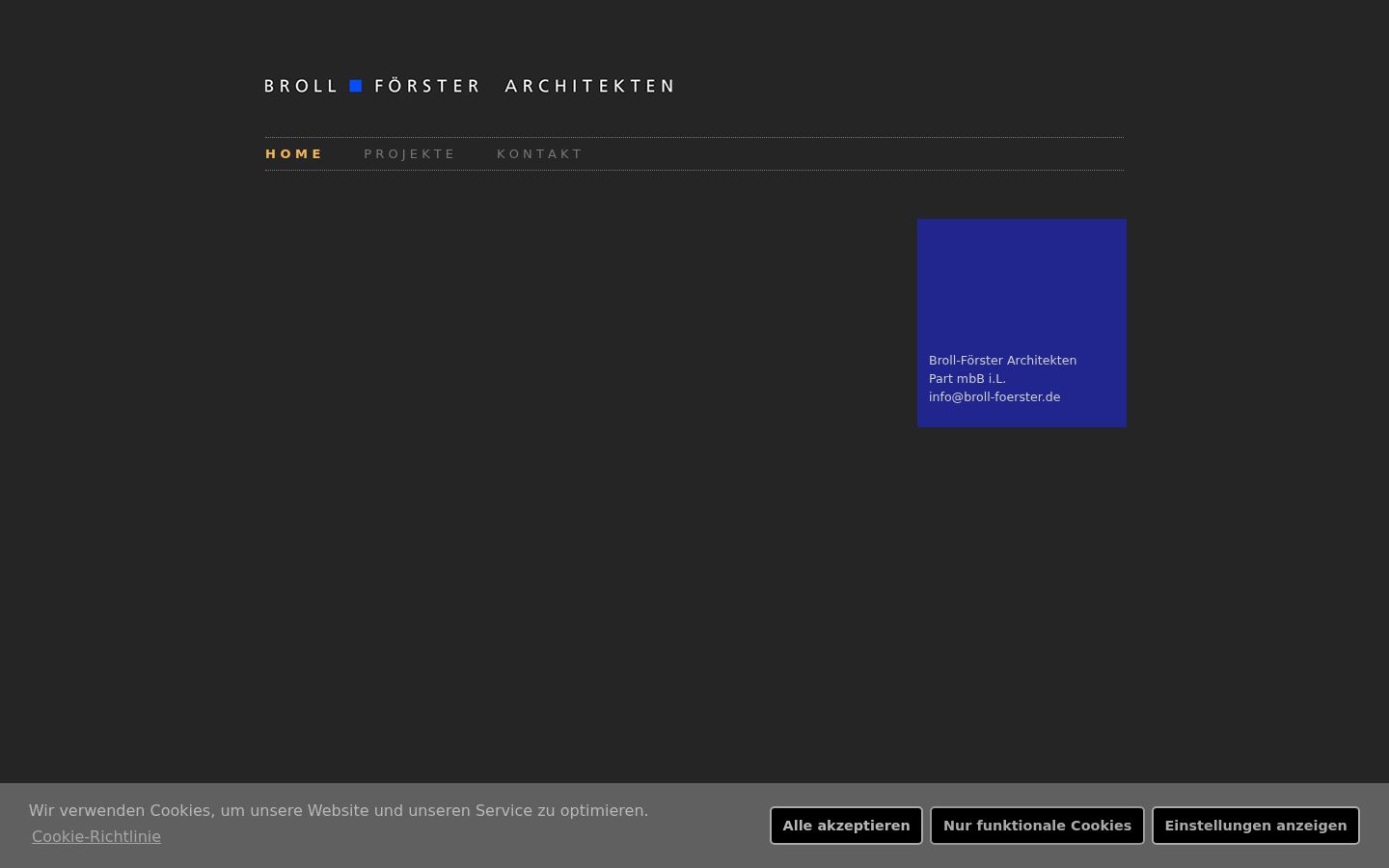 Captura de pantalla del banner de consentimiento mostrado antes de cualquier interacción