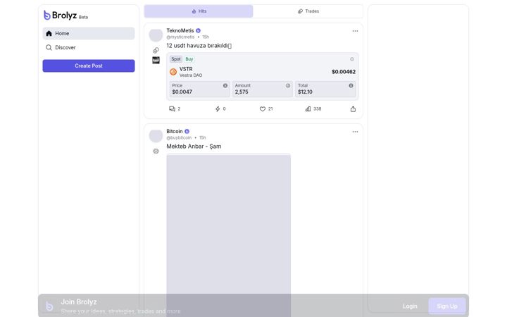 Screenshot of brolyz.com