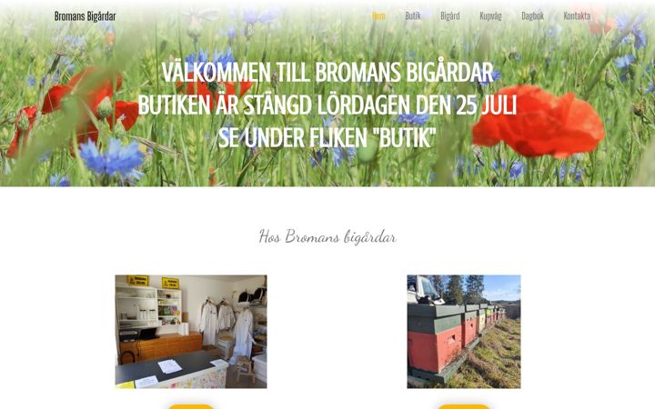 Screenshot of bromansbigardar.se