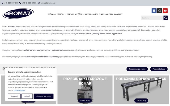 Capture d'écran de bromaz.pl