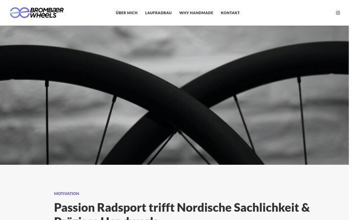Skjámynd af brombaer-wheels.de