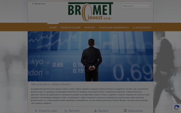 Képernyőkép: brometinvest.cz